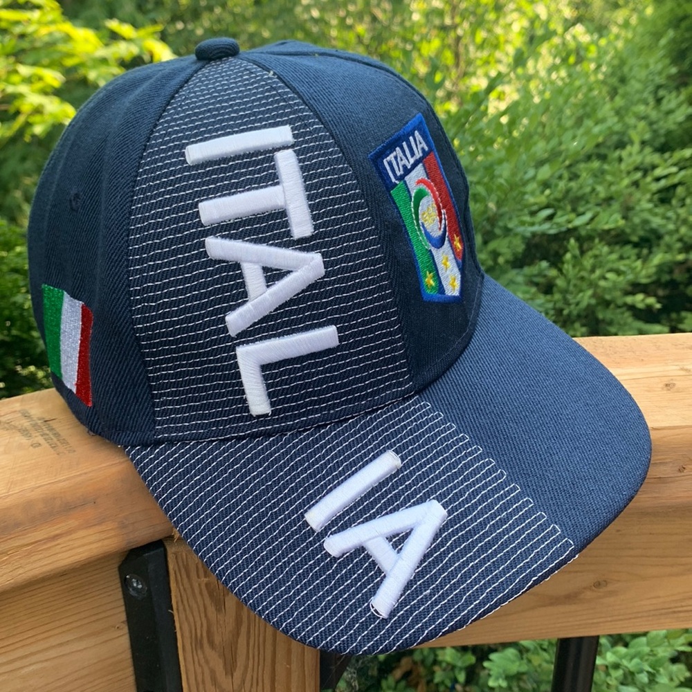 Italia embroidered baseball cap